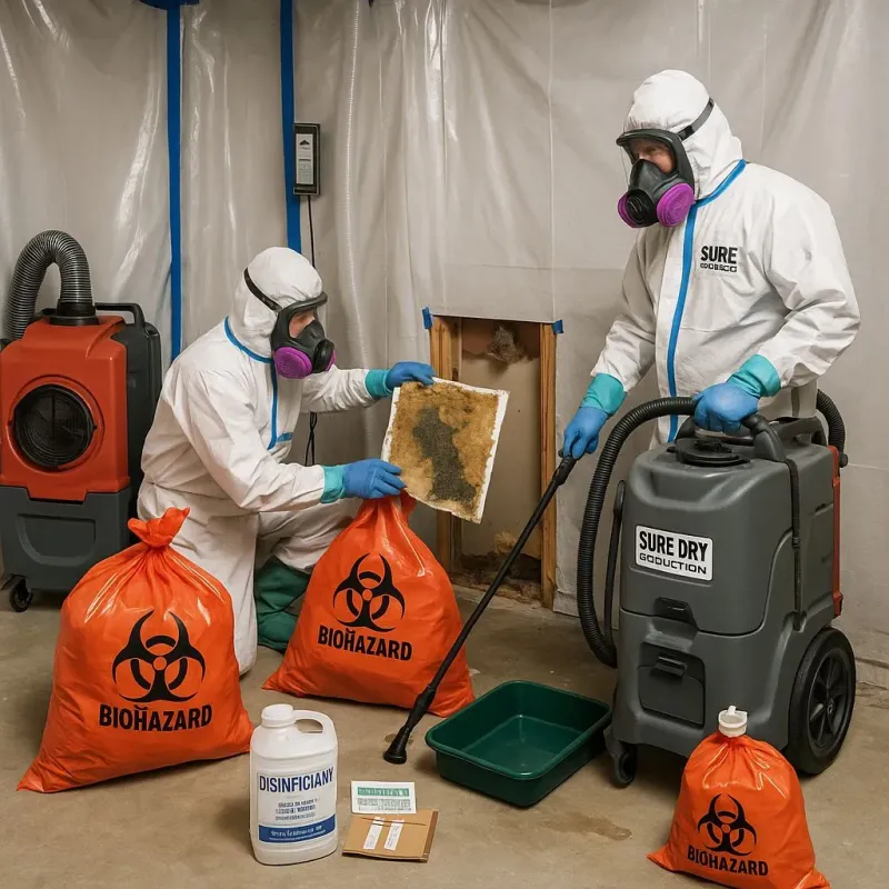 Contaminated Water Handling Protocols process in Union County, IA
